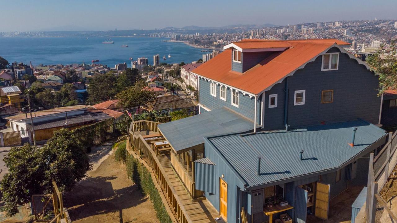 Hotel Faro Azul Valparaiso Cerro Alegre Exterior foto